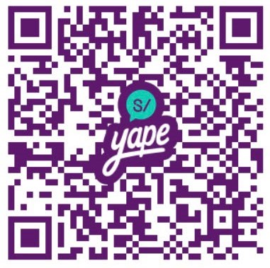 Código QR para pago por Yape a IberlySoft
